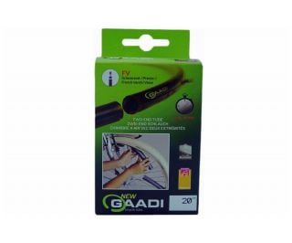 Cámara Gaadi 20x1.90/2.10 FV47 Presta Negro