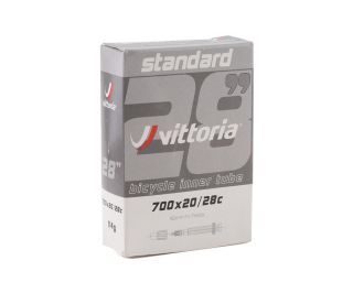 Vittoria Standard 700x20/28C Presta Inner Tube 80mm Black