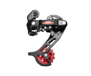 WG Power RD60 Achterderailleur 7S - Zwart/Rood