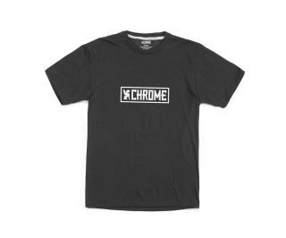 Chrome Horizontal Logo Tee - Black