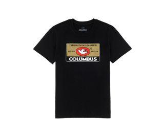 Camiseta Cinelli Columbus Tag Negro