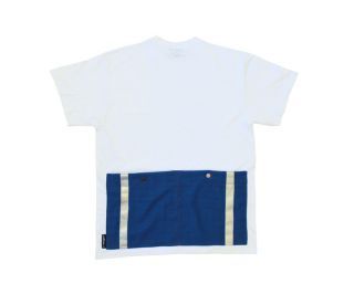 T-shirt Milana Blanc/Bleu