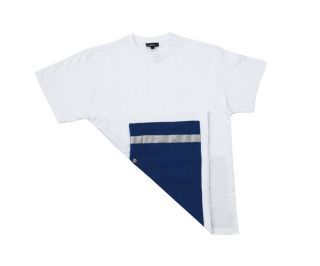 T-shirt Milana Blanc/Bleu