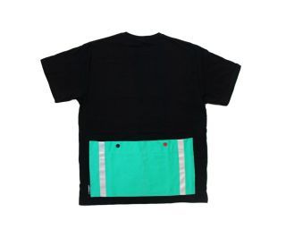 T-shirt Milana Noir/Vert