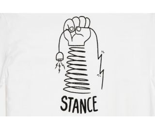 Camiseta Stance Coil Blanca