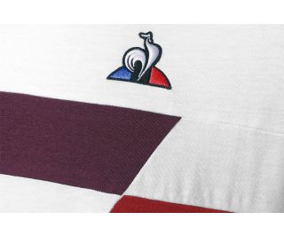 Le Coq Sportif TDF Nissa La Ringeklokkea Hvid T-shirt