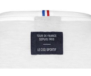 Le Coq Sportif TDF Nissa La Ringeklokkea Hvid T-shirt