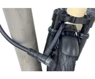 Antivol ABUS Microflex 6615K/85 - Câble 15mm Niveau Sécurité 5 Pour Vélos Enfants Et Entrée De Gamme | Compact Et Flexible