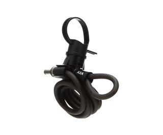 AXA Newton Plug In 180/10 Cable Lock - Black