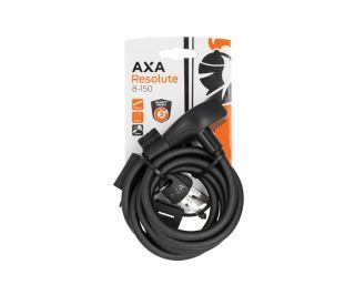 Cable antivol AXA Resolute 8-150 Noir