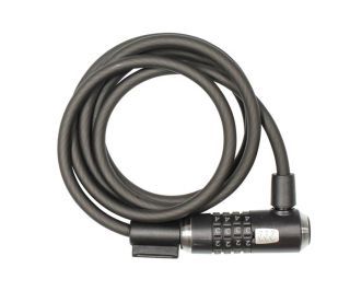 Candado de cable Kryptonite KryptoFlex 1018 Combo Negro