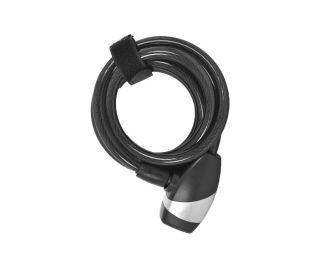 OXC KeyCoil10 Cable lock 10x1800mm - Black