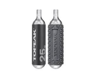 Cartucho CO2 Topeak 25g (x2) Plata