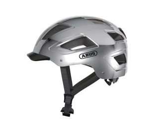 Casco Abus Hyban 2.0 Chrome Silver