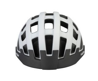 Casco Lazer Compact DLX Net+Led Bianco 