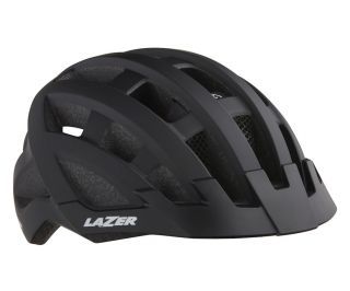 Casco Lazer Compact DLX Net+Led Nero 