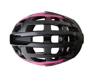 Casco Lazer Petit DLX Net+led Nero / Rosa 