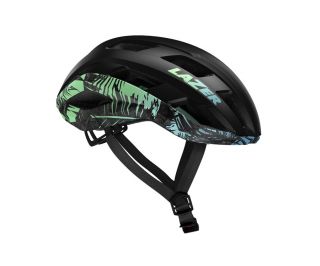 Lazer Strada Kineticore Cykelhjelm Matte Tropical Leaves 