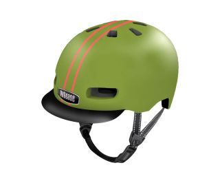 Nutcase Street Snapdragon Stripe Satin Bicycle Helmet