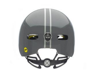 Nutcase Street Suit and Tie Stripe Gloss Reflective Helm