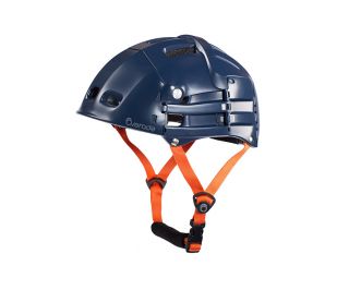 Casco Overade Plixi Fit Pieghevole Blu