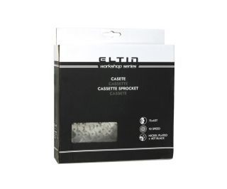 Eltin Kassette 10S 11-40 tænder - Sølv