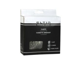 Cassette Eltin 10V 11-28 Dientes Plata