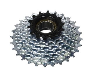 SunRace MFM2A Cassette 6S 14-28 tanden - Zilver