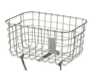 Basil Robin Front Basket (Fork) - Silver