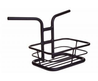 HJ3121 Integrated Basket w/ Handlebar - Black 