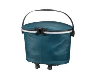 Ortlieb Up-Town Rack City Basket 17.5L Rear - Blue