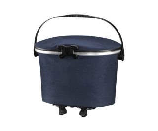 Ortlieb Up-Town Rack Urban Basket 17.5L Rear - Blue