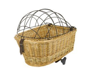 M-Wave Top Wicker Hondenfietsmand Achter - Riet