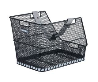 Basil Class Rear Basket - Black