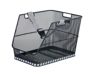 Basil Class Rear Basket - Black