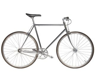 Jitensha Tokyo Fixie & Single-speed cykel - Krom / Alu / Sort