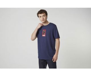 Chrome Industries Lock Up T-Shirt - dunkelblau