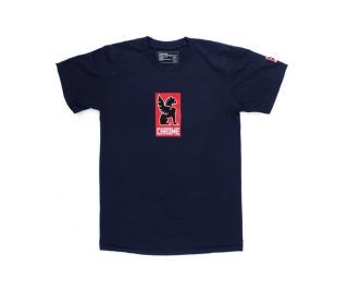 Chrome Lock Up T-Shirt - Blauw 