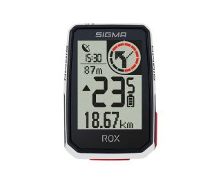 Sigma Rox 2.0 Fahrradcomputer GPS - Weiß