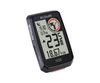 Ciclocomputer Sigma Rox 2.0 + Top Mount Set GPS Nero