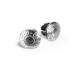 Cinelli Milano Bar End Plugs - Silver