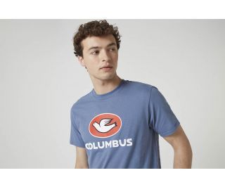 Cinelli Columbus Steel T-shirt Blue