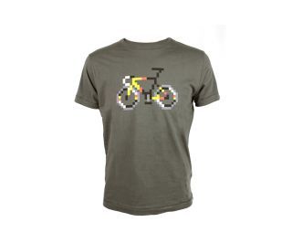 Camiseta Cinelli Pixel Bike Vigo Charcoal