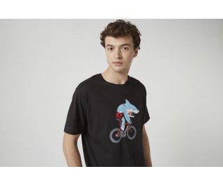T-shirt Cinelli Shark Noir