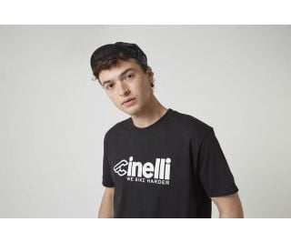 Cinelli We Bike Harder T-Shirt - Black 