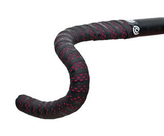 Cinta de manillar Bike Ribbon Drops Perforado Rojo Negro