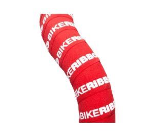 Cinta de manillar Bike Ribbon Scrub Grip Total Rojo