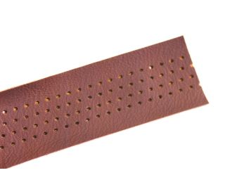 San Marco Vintage Leather WCS Handlebar Tape - Brown