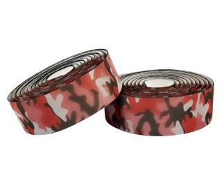 BLB Supreme Pro Reflective Handlebar Tape - Camo Red