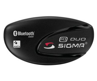 Sigma R1 Duo Herzfrequenz Brustgurt - Schwarz